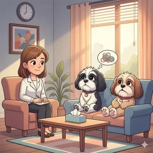 Terapia canina (saudade dos papais)